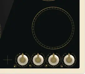 Gorenje EC642CLI beépíthető kerámia főzőlap kép 4