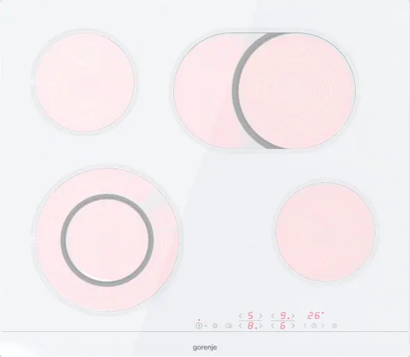 Gorenje ECT643WCSC beépíthető kerámia főzőlap kép 6
