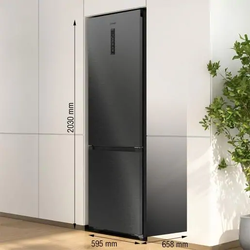 Gorenje NRB620C61BX4WFE alulfagyasztós hűtőszekrény kép 2