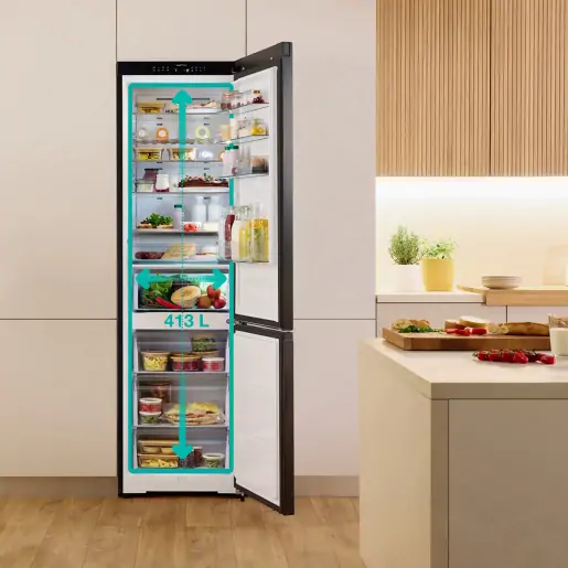 Gorenje NRB620C61BX4WFE alulfagyasztós hűtőszekrény kép 18