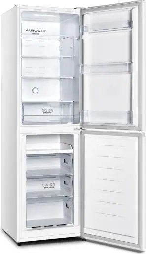 Gorenje NRK418DCW4 alulfagyasztós hűtőszekrény kép 2