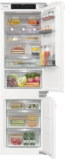 Gorenje NRKI517E62WF beépíthető alulfagyasztós hűtőszekrény kép 4