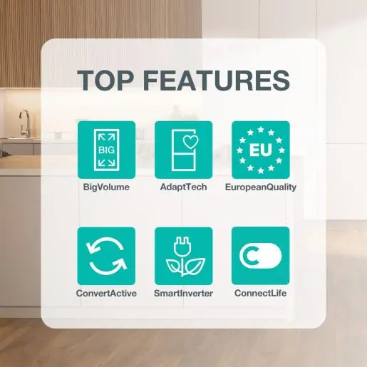 Gorenje NRKI619D61WFE beépíthető alulfagyasztós hűtőszekrény kép 3