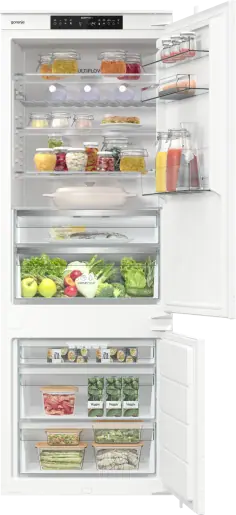 Gorenje NRKI619D61WFE beépíthető alulfagyasztós hűtőszekrény kép 5