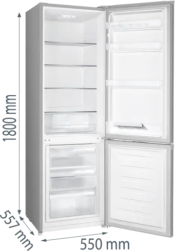 Gorenje RK4182PS4 alulfagyasztós hűtőszekrény kép 4