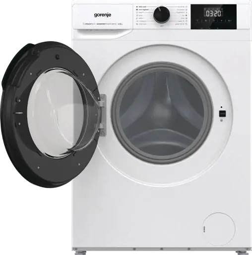 Gorenje W1NGPI61SBS elöltöltős keskeny mosógép kép 3