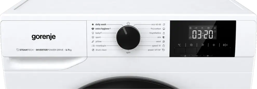 Gorenje W3NGPI74A3S elöltöltős mosógép kép 6