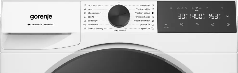 Gorenje WG494A11 elöltöltős mosógép kép 6