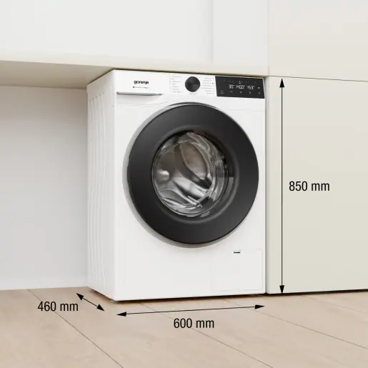 Gorenje WG4S84A2 elöltöltős keskeny mosógép kép 2