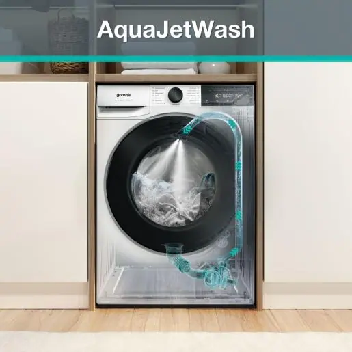 Gorenje WG4S84A2 elöltöltős keskeny mosógép kép 10