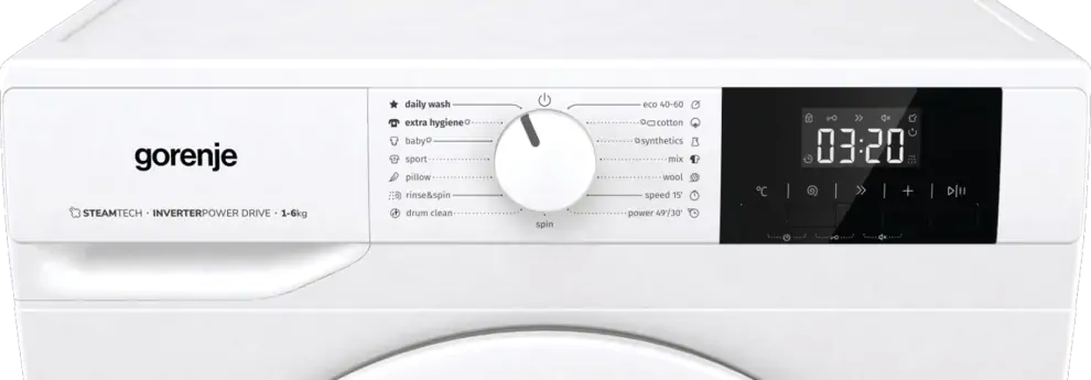 Gorenje WNGPI61SBS elöltöltős keskeny mosógép kép 9