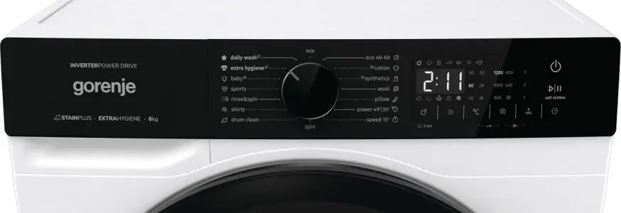 Gorenje WNHA62SASEU elöltöltős keskeny mosógép kép 10