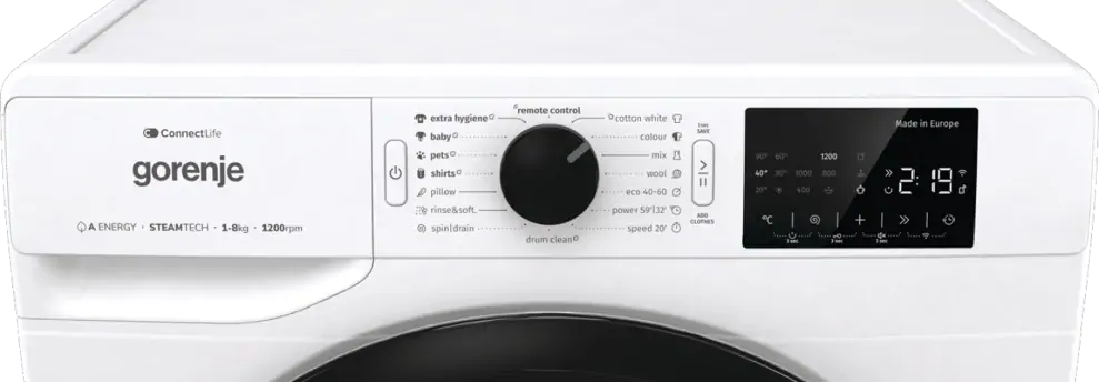 Gorenje WPNEI82A1SWIFI elöltöltős mosógép kép 10
