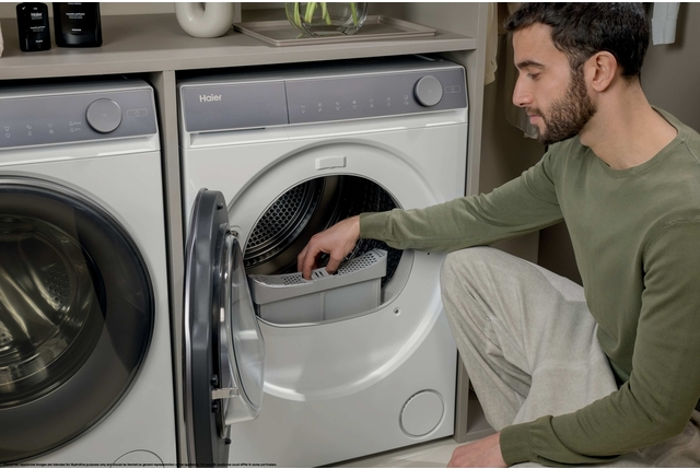 Haier HD100-C367U1-S hőszivattyús szárítógép kép 16