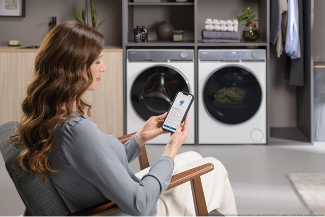 Haier HD100-CQ387U1-S hőszivattyús szárítógép kép 10