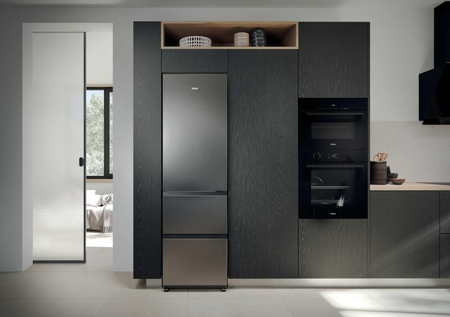 Haier HTR3518ENMX alulfagyasztós hűtőszekrény kép 12