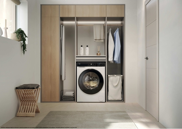 Haier HW70-BP14357TU-S elöltöltős keskeny mosógép kép 20