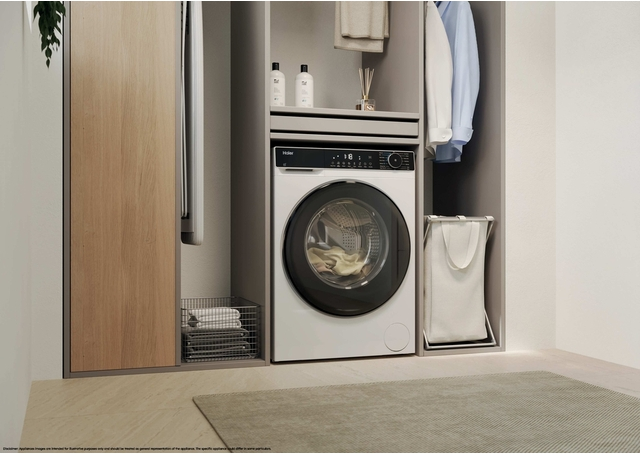 Haier HW70-BP14357TU-S elöltöltős keskeny mosógép kép 21