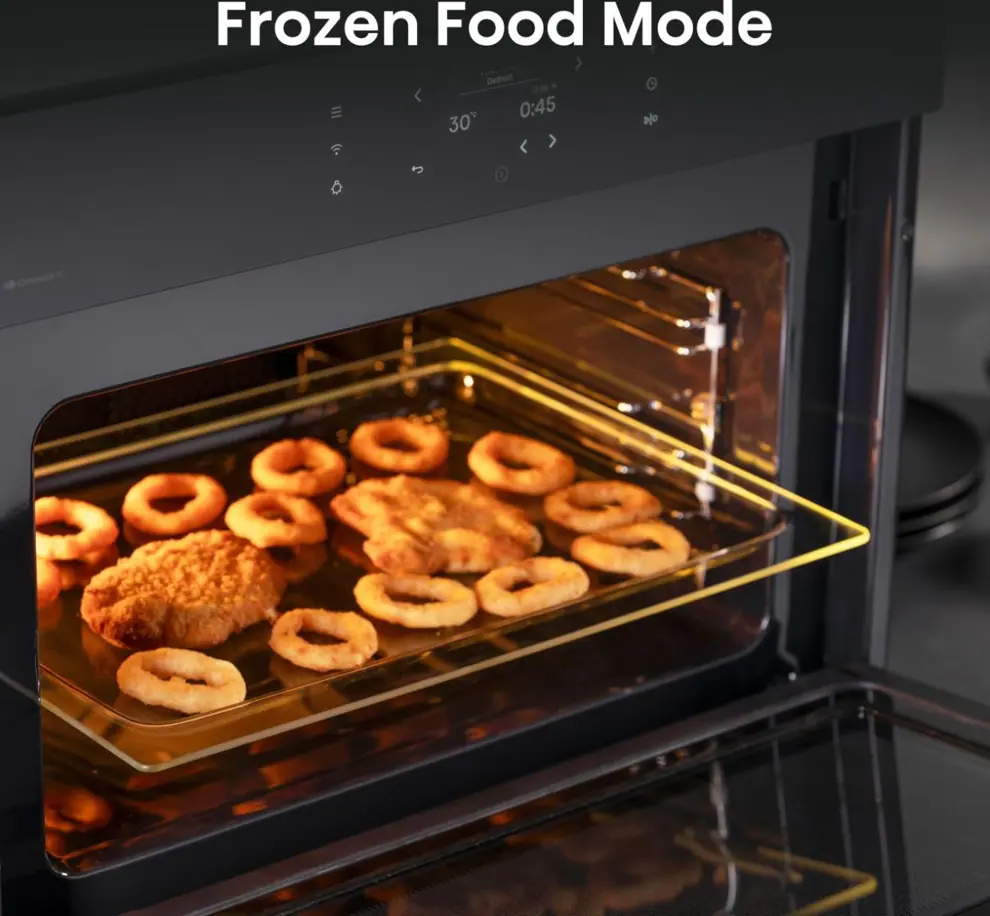 Hisense BIM406A8B beépíthető kompakt sütő+mikró kép 10