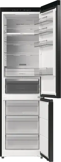 Hisense RB5P410SBFC alulfagyasztós hűtőszekrény kép 5