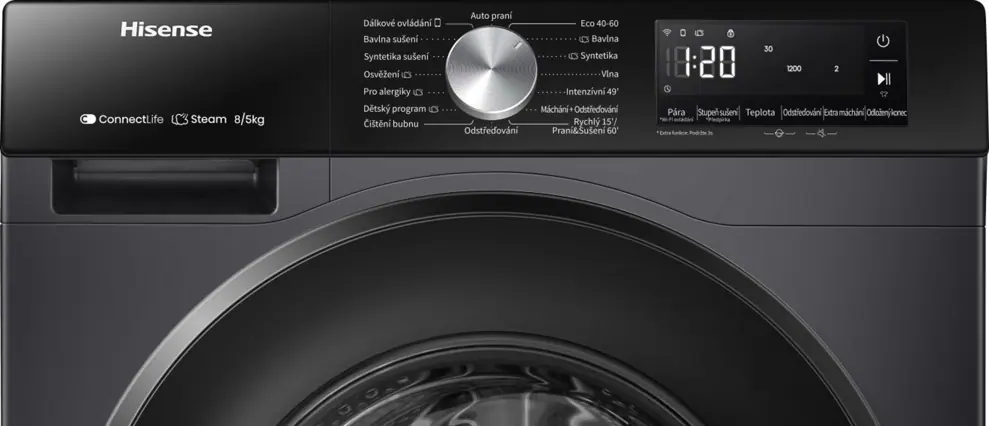 Hisense WD3S8043BB3 mosó-szárítógép kép 5