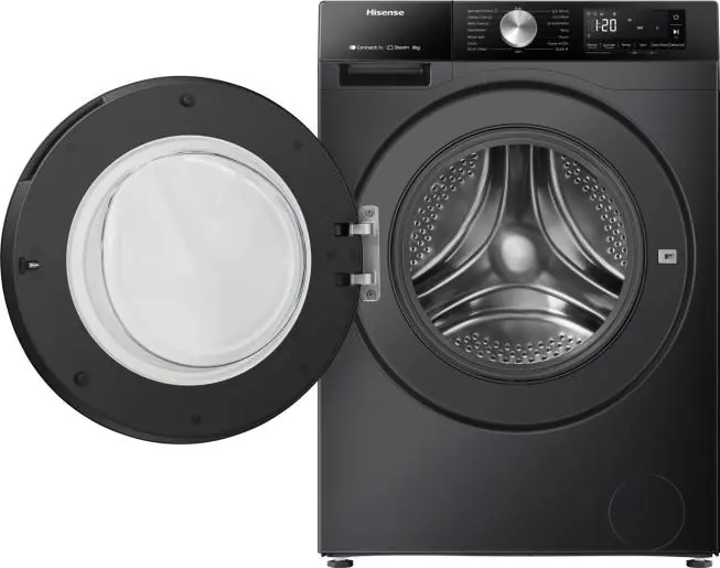 Hisense WF3S8043BB3 elöltöltős keskeny mosógép kép 3