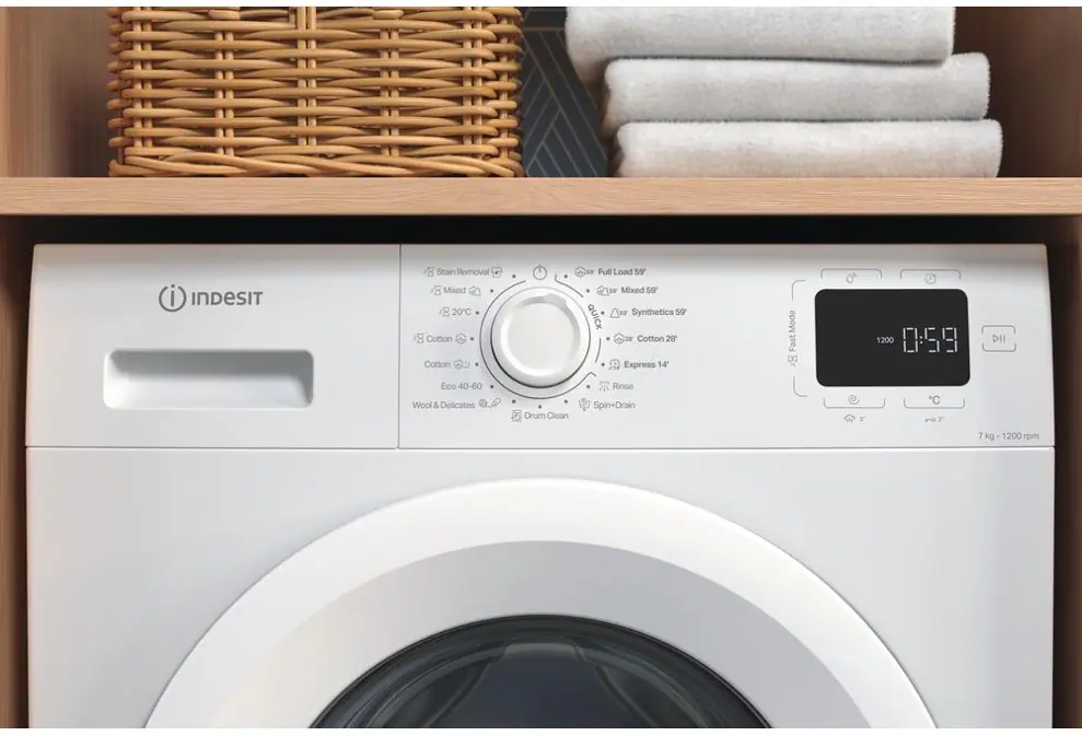 Indesit IM 762 MY TIME EE elöltöltős keskeny mosógép kép 3