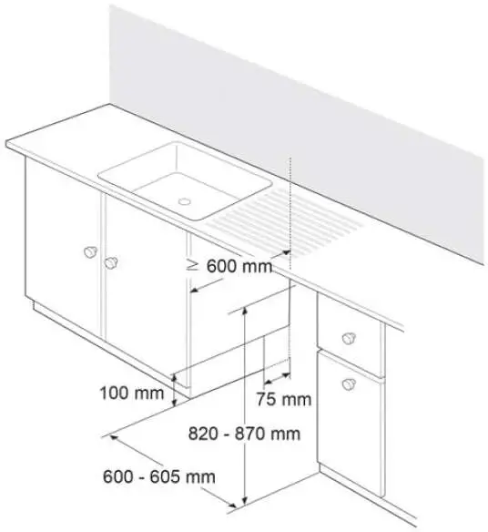 Lg DB425TXS beépíthető mosogatógép kép 3