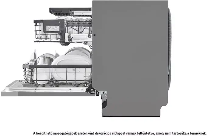 Lg DB475TXS beépíthető mosogatógép kép 6