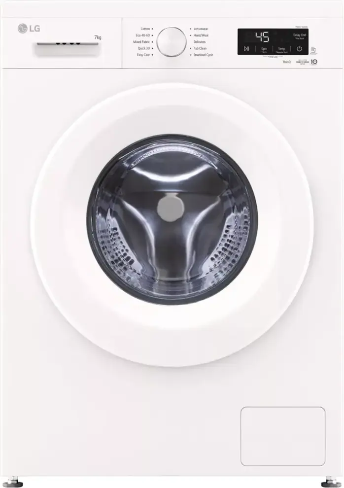 Lg F2X10S7NWH elöltöltős keskeny mosógép Fő kép
