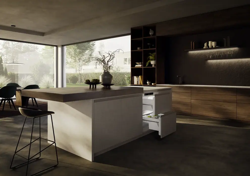 Liebherr URDD 375I pult alá építhető hűtőszekrény kép 11