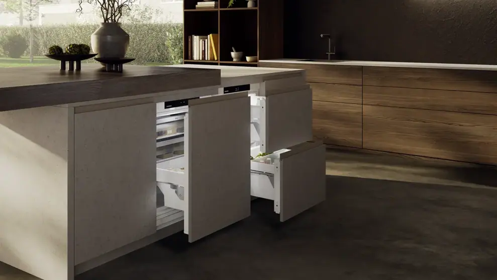 Liebherr URDD 375I pult alá építhető hűtőszekrény kép 9