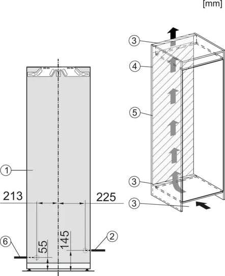 Miele FNS 7774 D beépíthető fagyasztószekrény kép 9