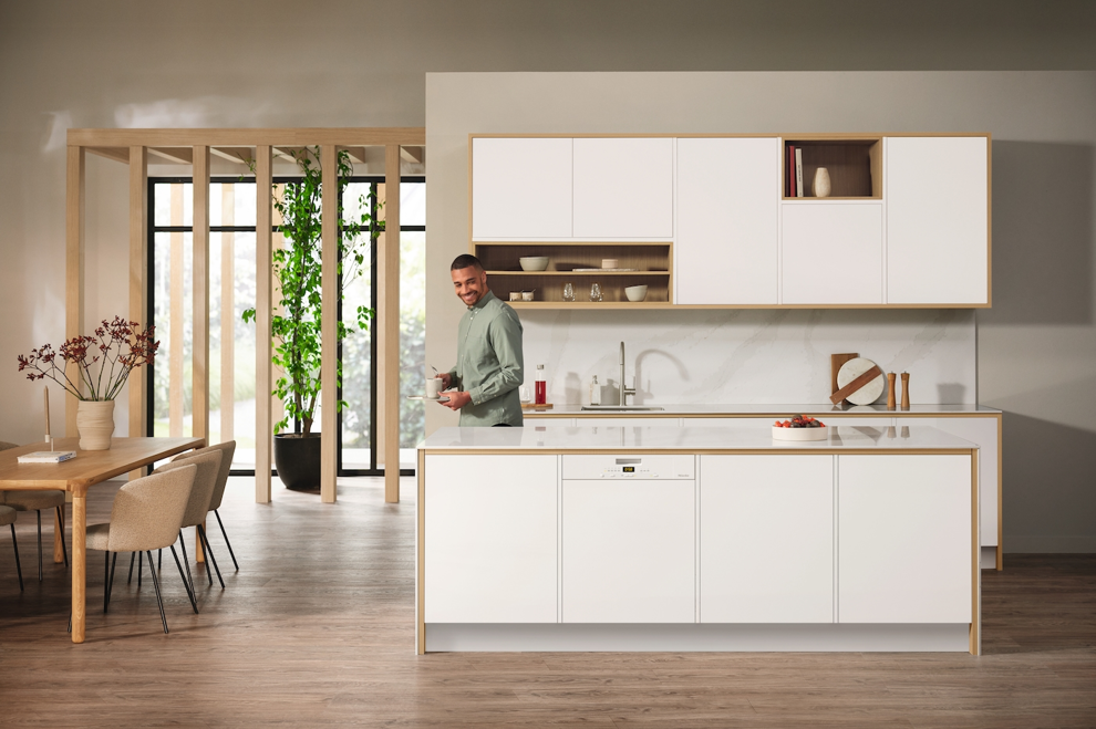 Miele G 5611 SCI ACTIVE BRILIáNSFEHéR beépíthető mosogatógép kép 4