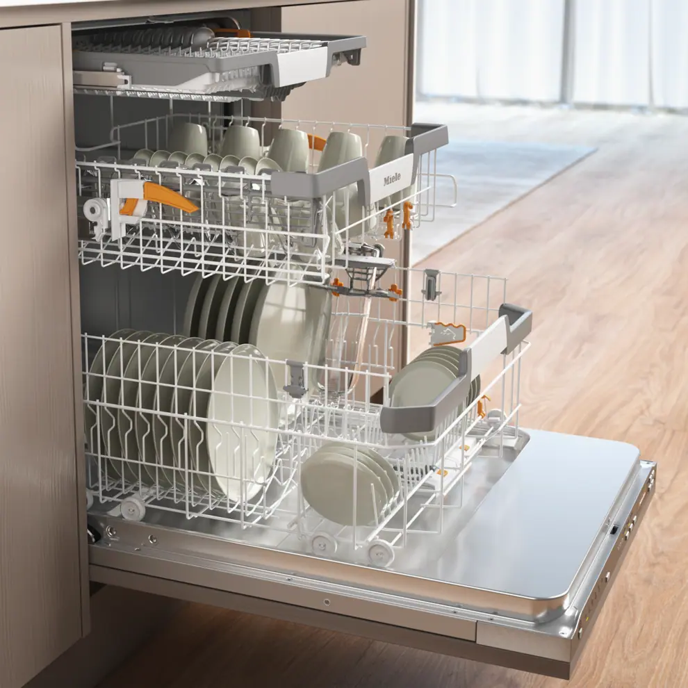 Miele G 7385 SCVI XXL FF NEMESACéL beépíthető mosogatógép kép 3