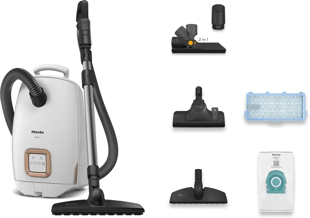 Miele GUARD L1 PARQUET BRILIáNSFEHéR porszívó porzsákos kép 2