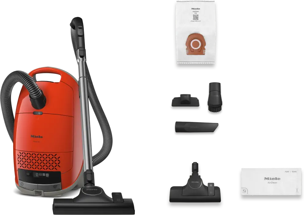 Miele GUARD M1 TERRA VöRöS porszívó porzsákos kép 2