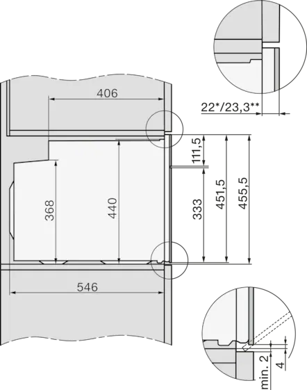 Miele H 2841 B H 2841 B Kompakt sütő kép 3