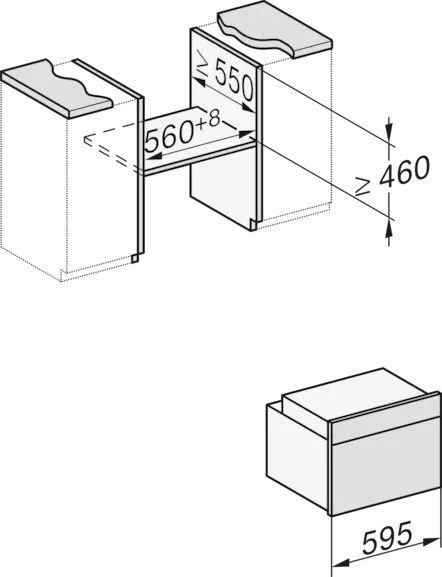 Miele H 2841 B H 2841 B Kompakt sütő kép 7