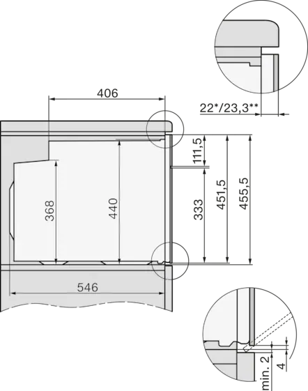 Miele H 2841 B H 2841 B Kompakt sütő kép 9