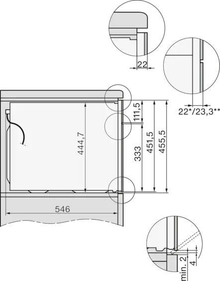 Miele H 7240 BM H 7240 BM Mikrohullámú üzemmóddal kombinált sütő kép 10