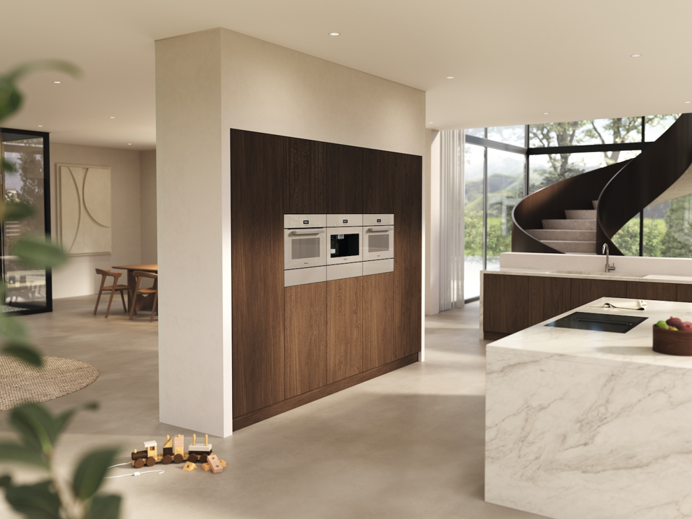 Miele H 7440 BM GYöNGY BéZS H 7440 BM Mikrohullámú üzemmóddal kombinált sütő kép 4