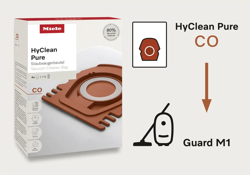 Miele HYCLEAN PURE CO PORZSáK HyClean Pure CO porzsák kép 3