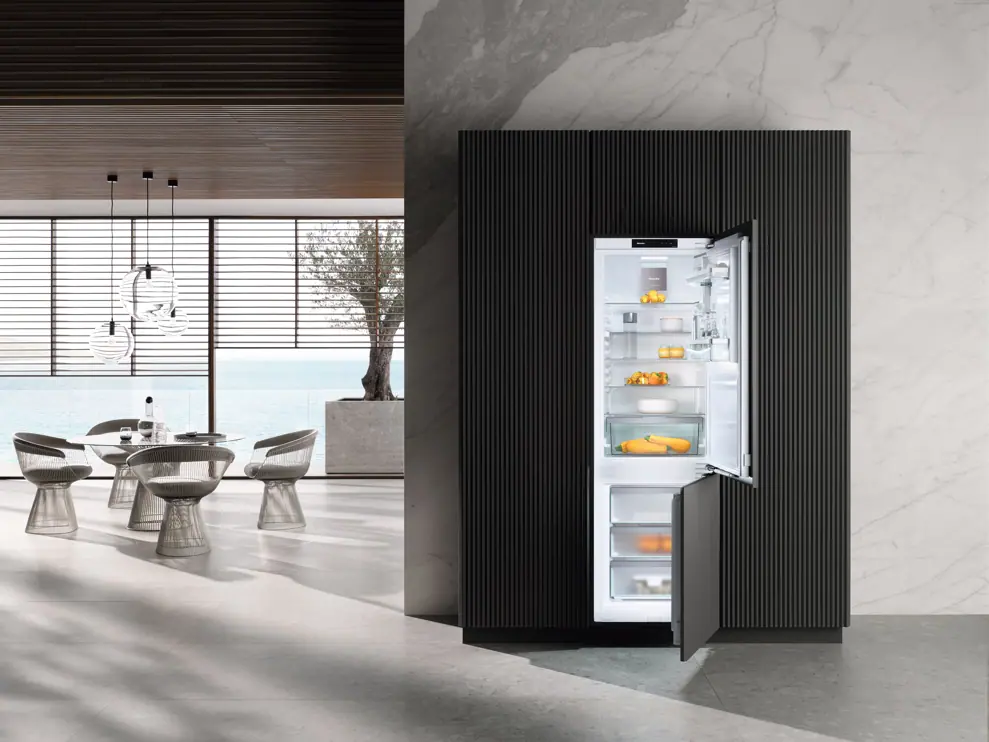 Miele KFN 7734 B beépíthető alulfagyasztós hűtőszekrény kép 5