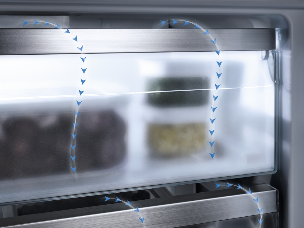 Miele KFN 7785 C beépíthető alulfagyasztós hűtőszekrény kép 5