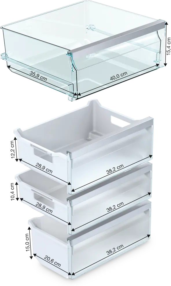 Miele KFN 7833 D beépíthető alulfagyasztós hűtőszekrény kép 3