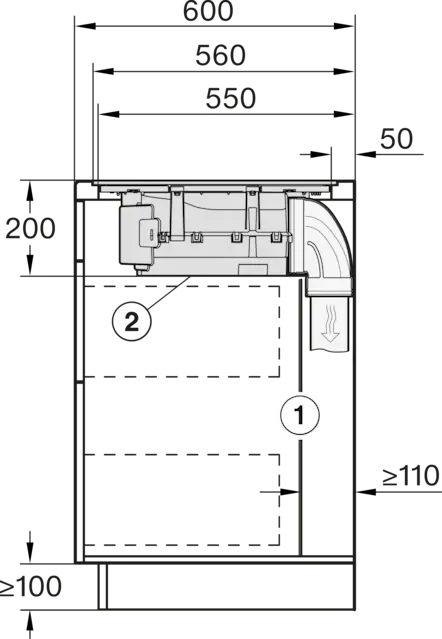 Miele KMDA 7473-1 FL SILENCE beépíthető indukciós főzőlap kép 17