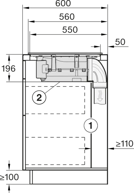 Miele KMDA 7473-1 FL SILENCE beépíthető indukciós főzőlap kép 19