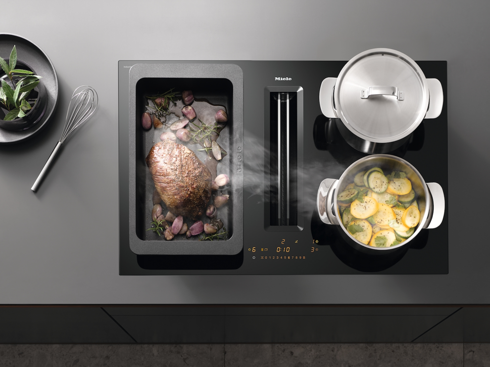 Miele KMDA 7473-1 FL SILENCE beépíthető indukciós főzőlap kép 4