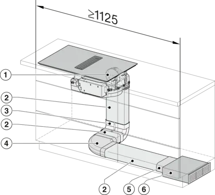 Miele KMDA 7876-1 FL MATTFINISH beépíthető indukciós főzőlap kép 23